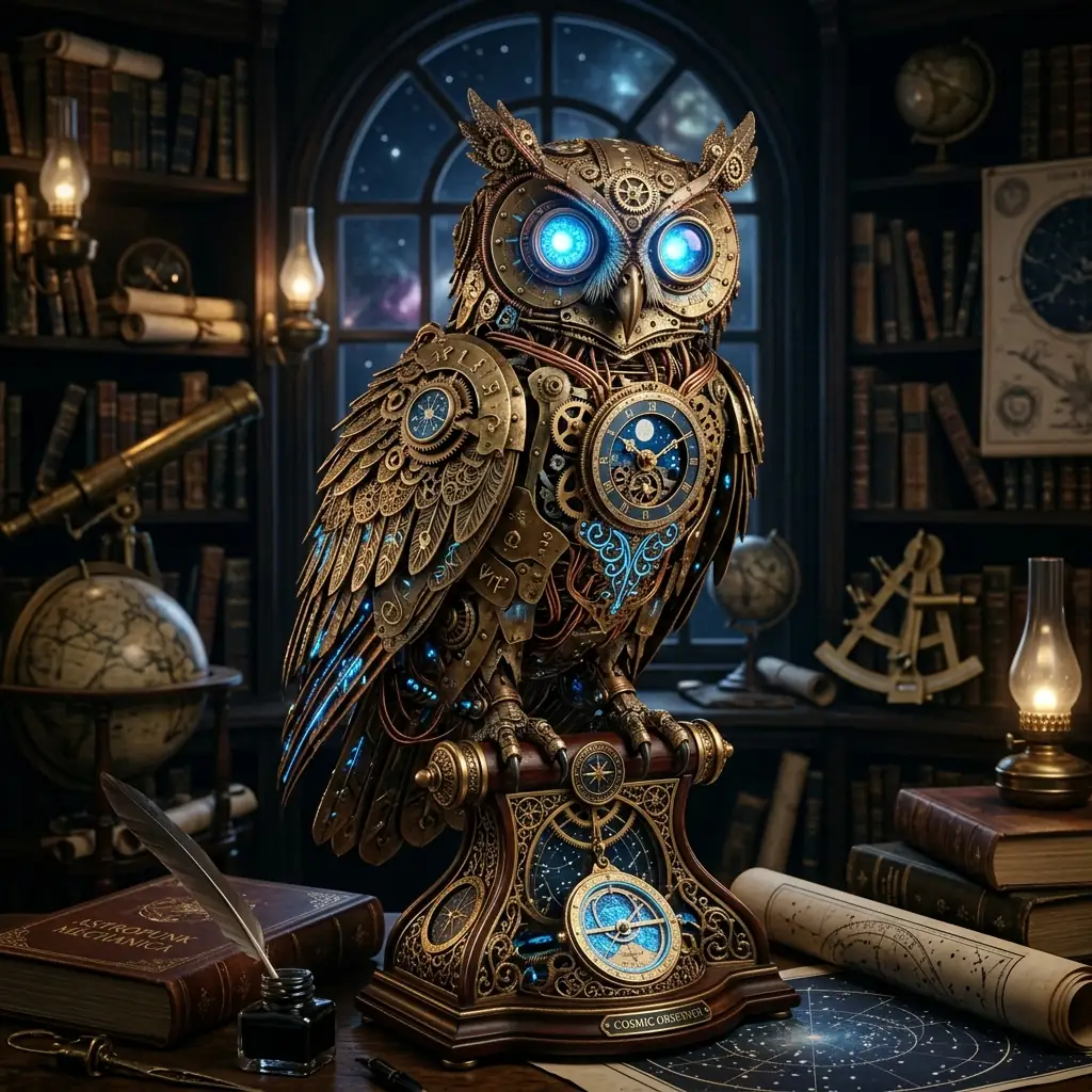 Archimedes the Mechanical Brass Owl